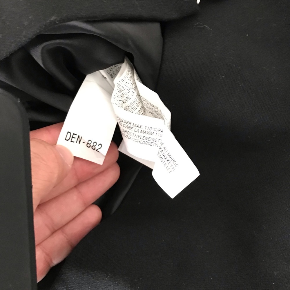 Open Front Black Dress from Zara - Picture 8 of 8